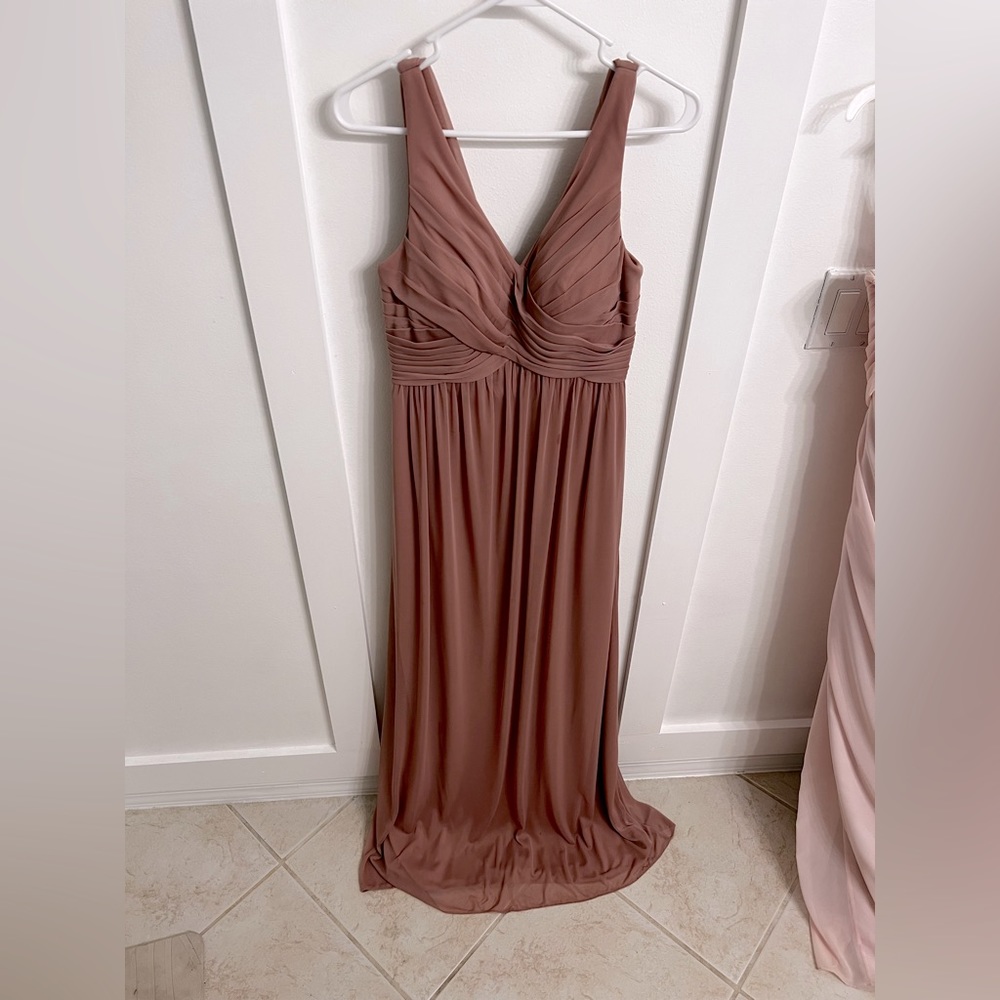Azazie bridesmaid dress size 8 with no alterations